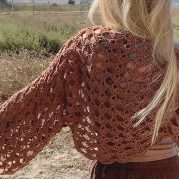 Crochet Seashell Bolero