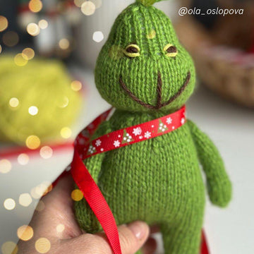 Christmas Grinch knitting pattern