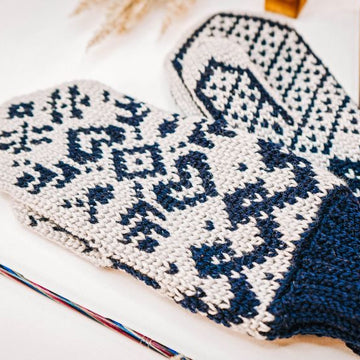 Traditional Fair Isle Mittens