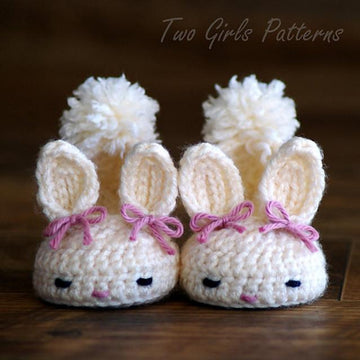 Hoppy Baby Bunny House Slippers Classic and Year-Round