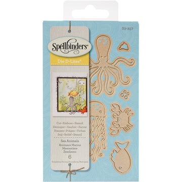 Spellbinders Shapeabilities Die D-Lites - Sea Animals