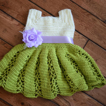 Ribbon & Lace Toddler Dress