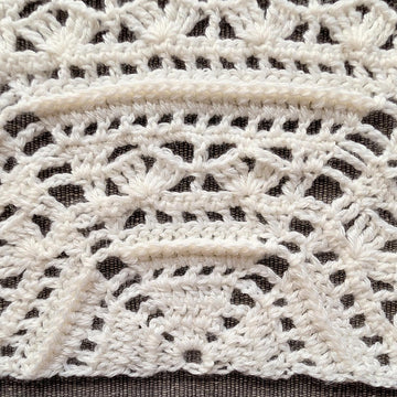 Half-Circle Crochet Shawl Chart #44
