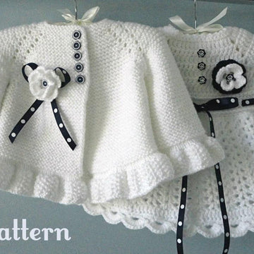 Pattern Baby Girl Baby Jacket Baby Dress Knitting Crochet