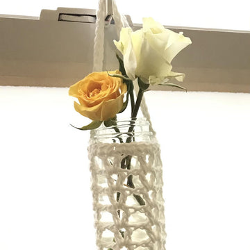 Plant Prop Recycled Spice Jar Hanging Vase
