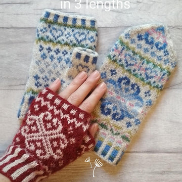 Hope Springs Fingerless Mitts