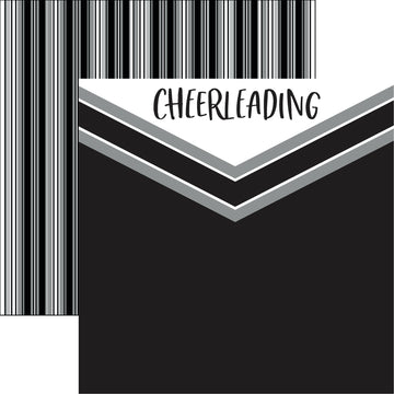 Reminisce Game Day: Cheerleading Double-Sided Cardstock 12"X12" 25/Pkg - Cheer