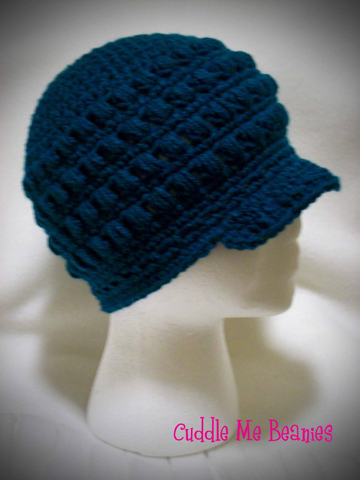 Puff Newsboy Beanie