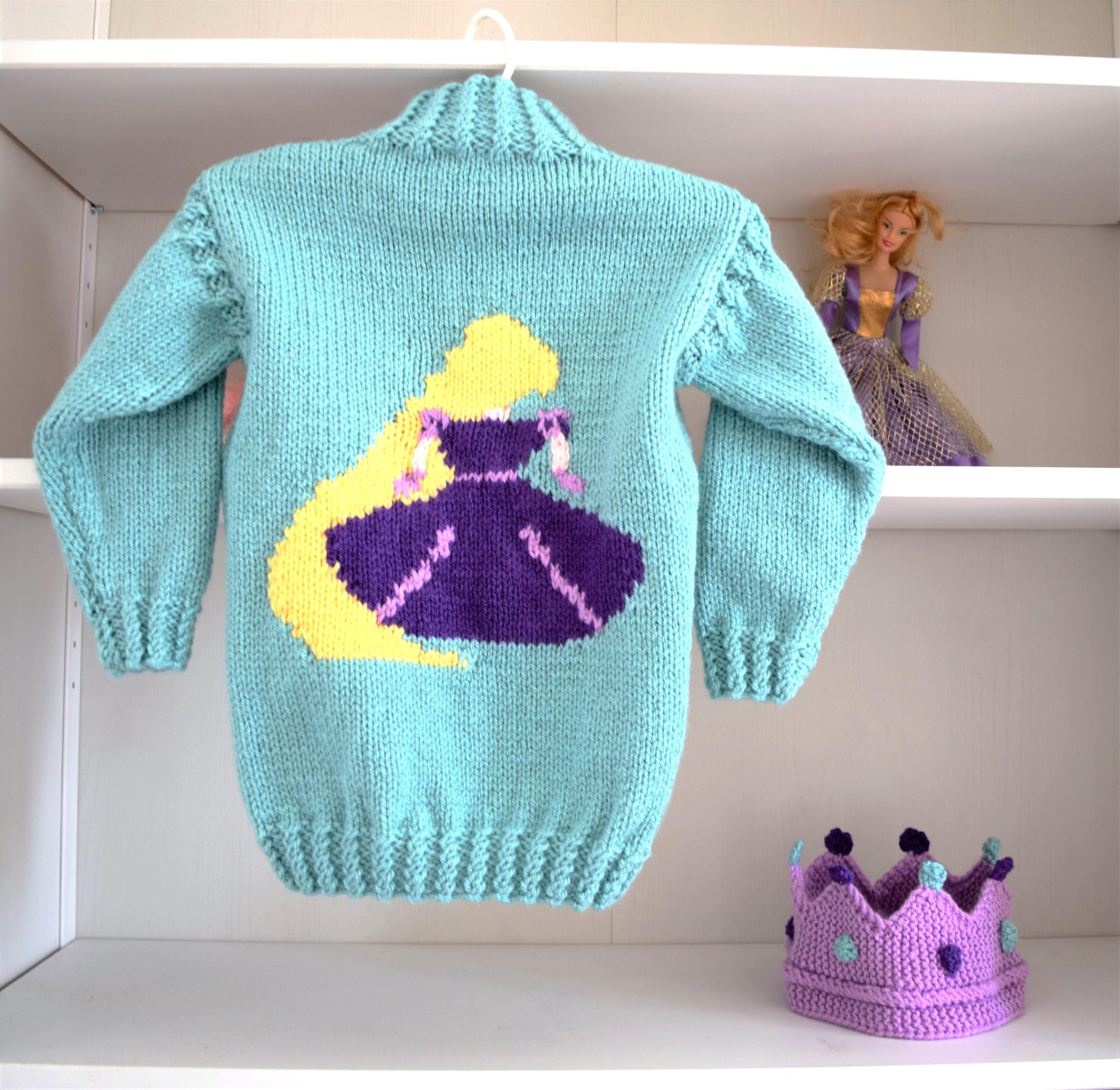 Rapunzel Sweater and Crown
