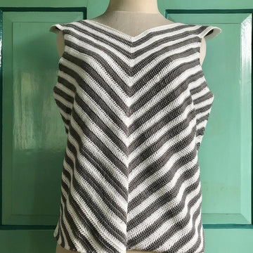 No Sew Chevron Top