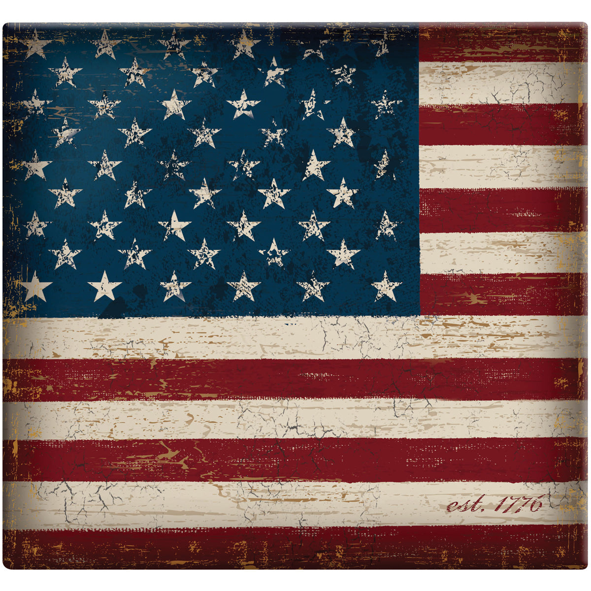 MBI Vintage Flag Post Bound Album 12"X12" - 104913