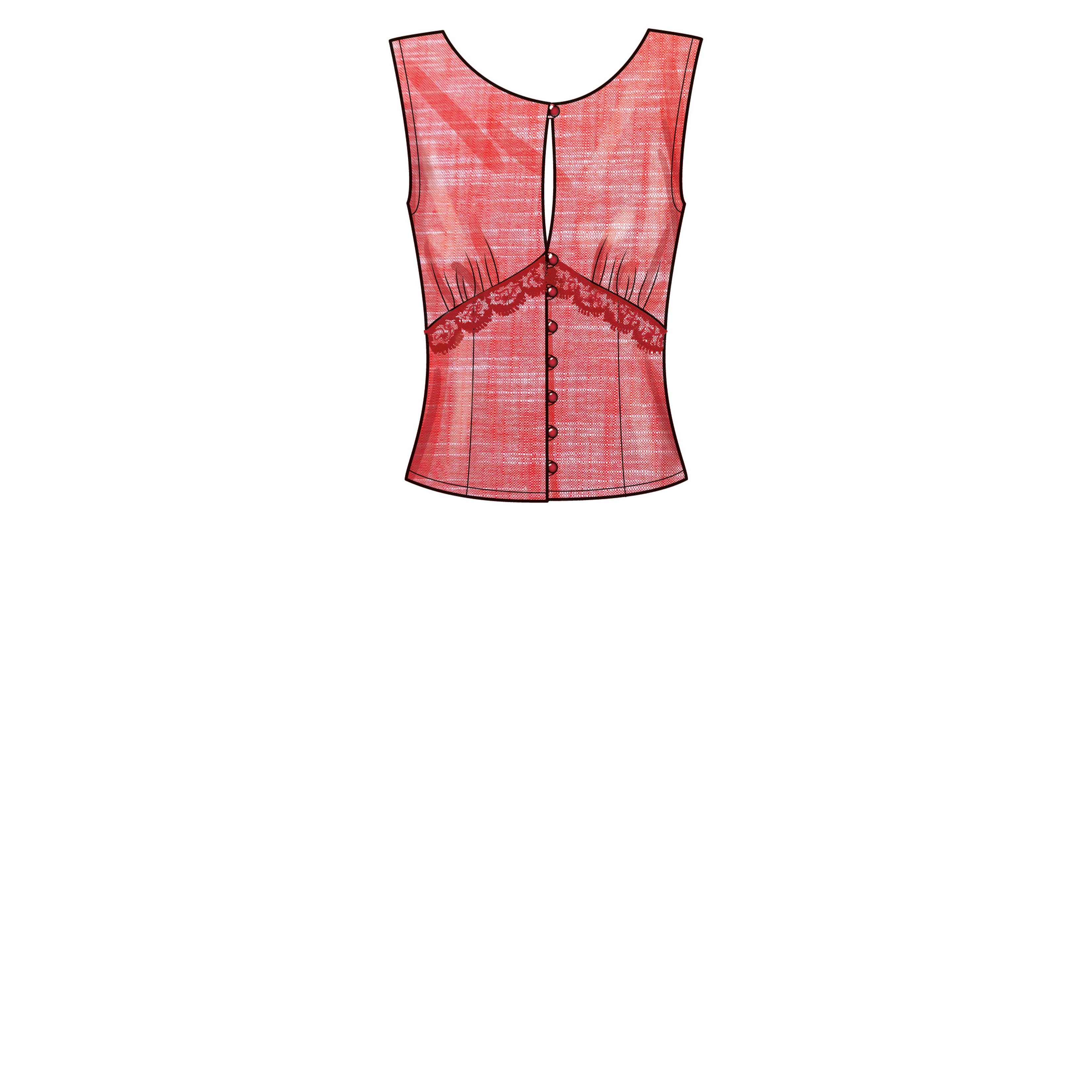 Simplicity Misses' Blouse S9606 - Sewing Pattern
