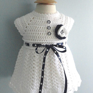 Pattern Knitting Baby Cardigan Crochet Baby Dress