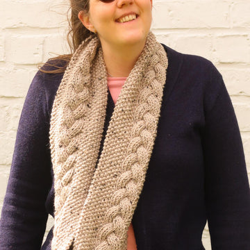 Tresse Infinity Cable Scarf