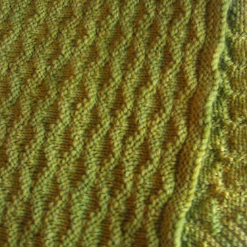 Lettuce Lattice Baby Blanket