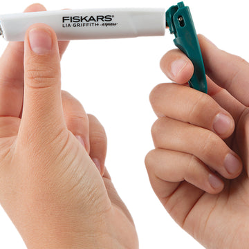 Fiskars Lia Griffith Knife - White/Teal