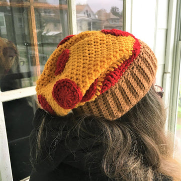 Pizza Slouchy Hat