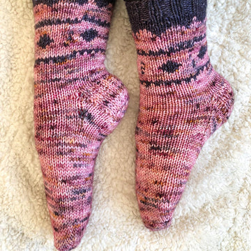 PinkMaiden Castle Socks