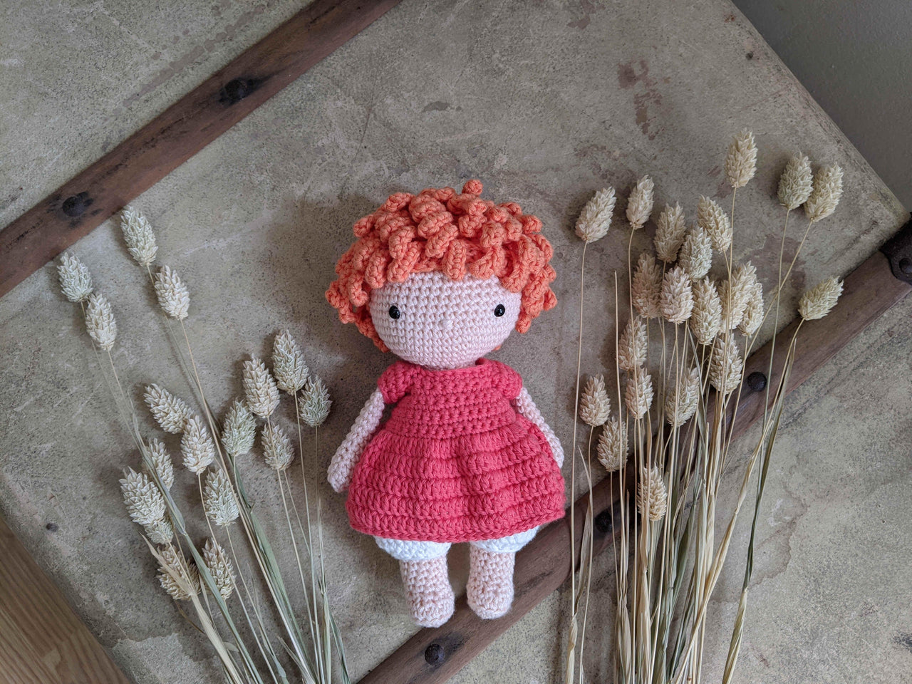 Brunehilde - chibi crochet doll