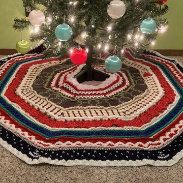 Songs of the Season Tree Skirt