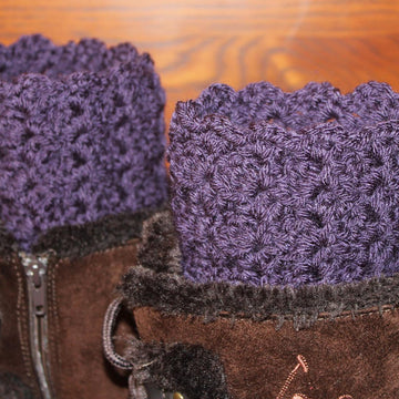 Queen's Lace Boot Cuffs