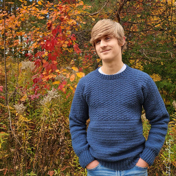 Men's Split Level Pullover