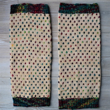 Rainbow Drops Leg Warmers