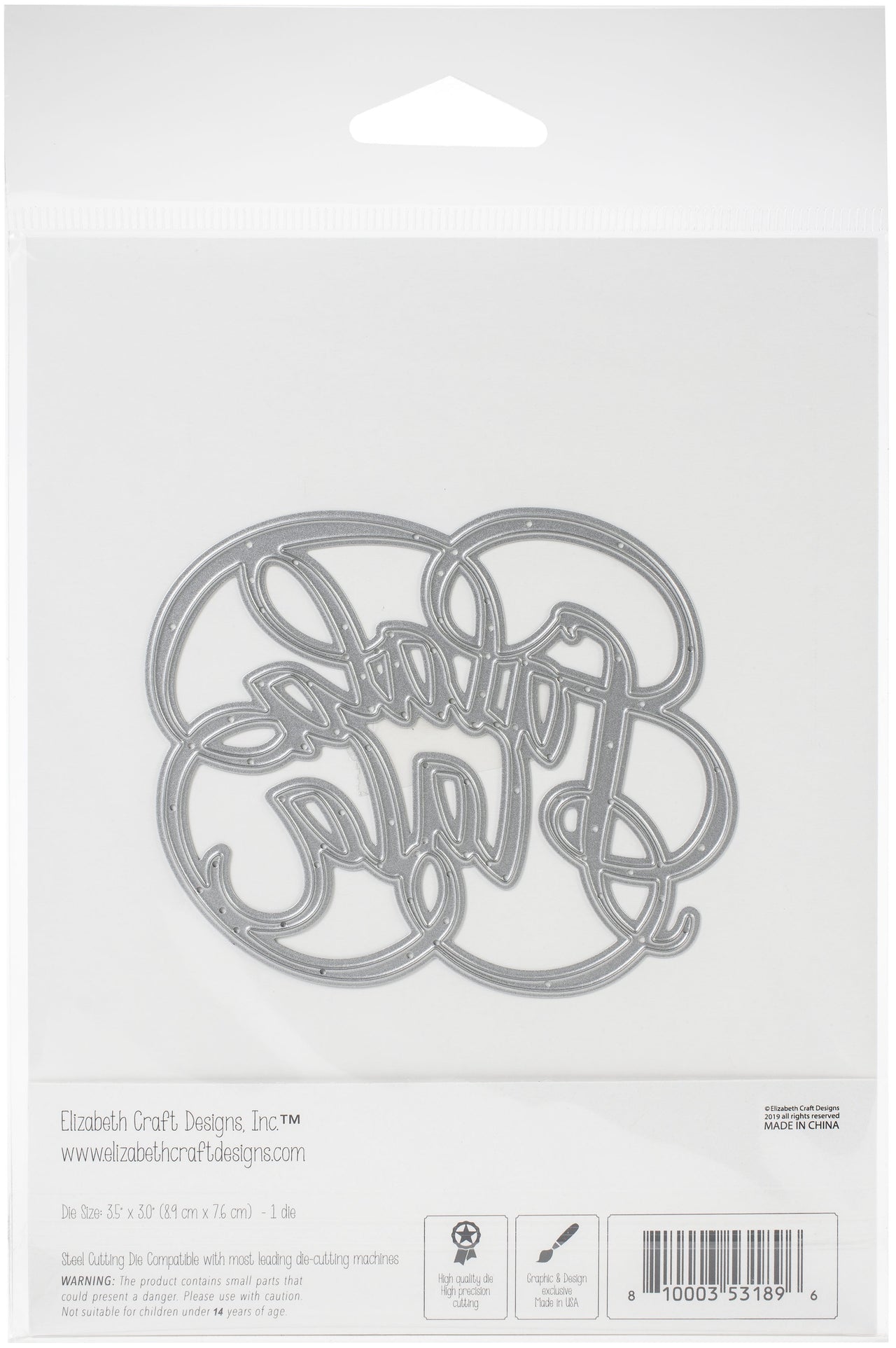 Elizabeth Craft Designs Elizabeth Craft Metal Die - Falalalala
