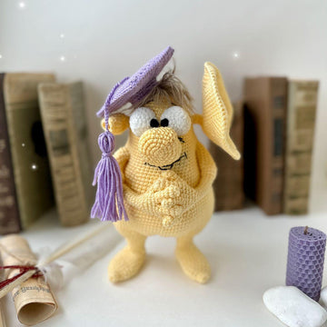 The alien Big Ear (only crochet, PDF)