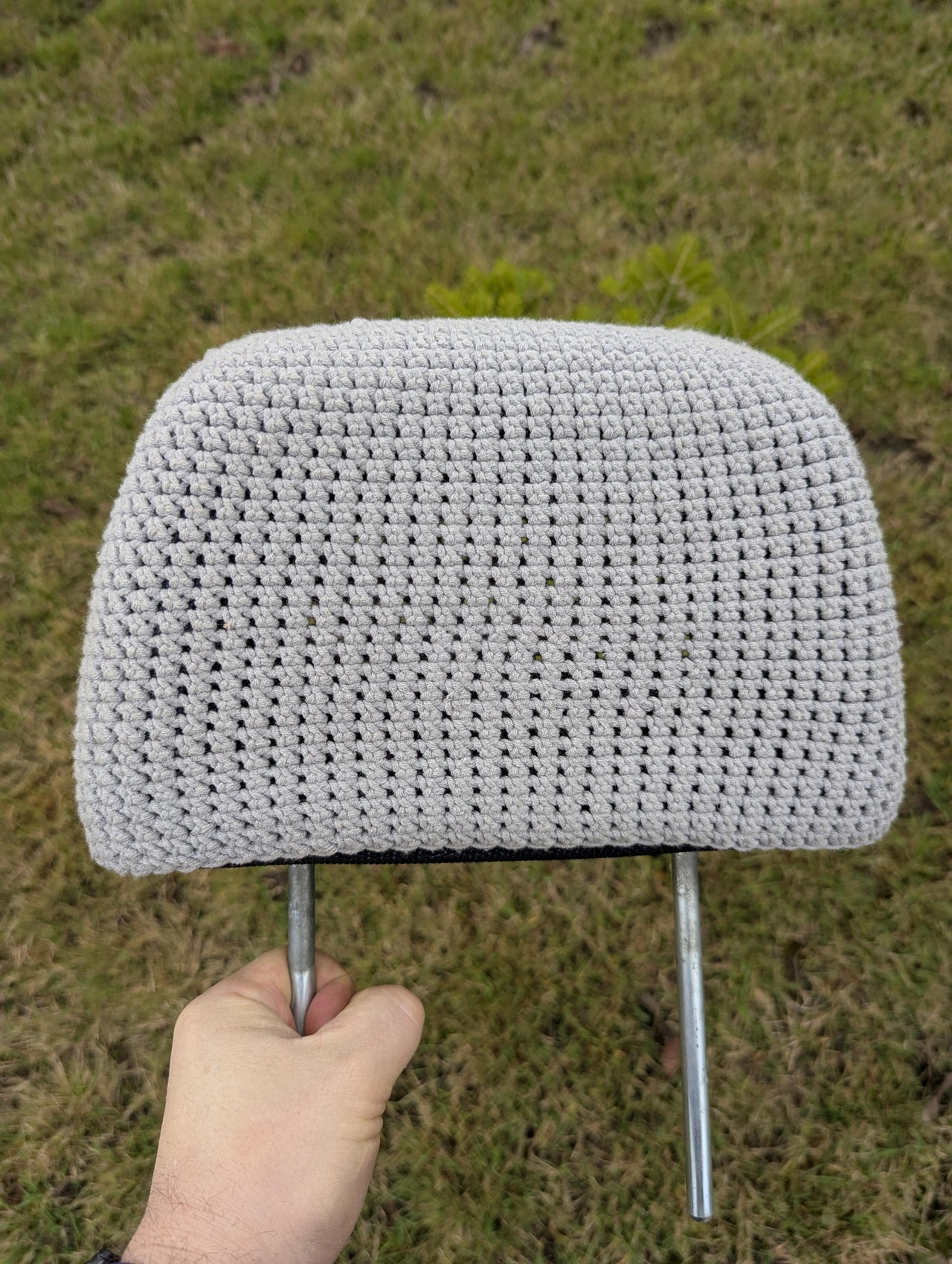 Car Headrest Cover English-US