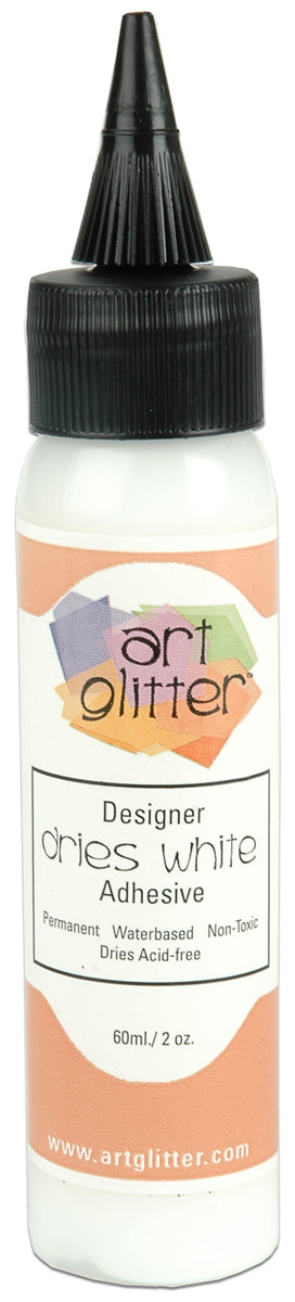 Art Institute Glitter Designer Dries White Adhesive 2oz - 159951
