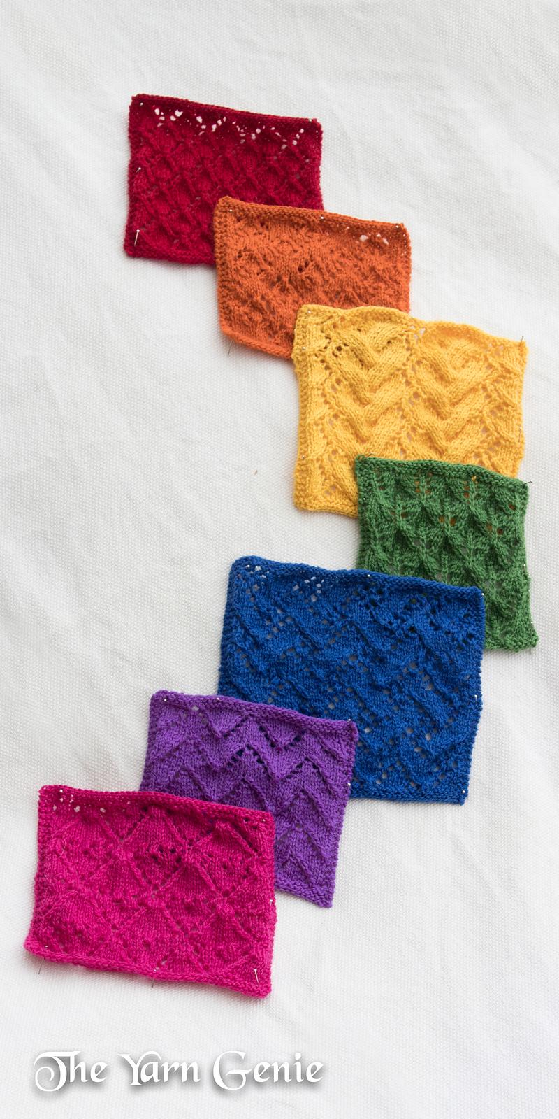 7 Lace Wash Cloths