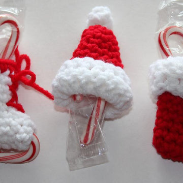 Mini Candy Cane Holder Christmas Ornaments