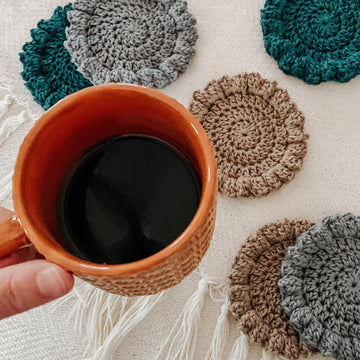 Flower Pop Coasters
