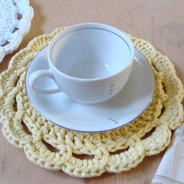 Flower Coasters