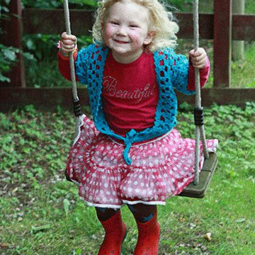 Lace-vest for girls