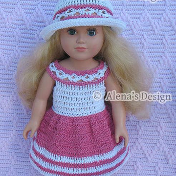 Doll Summer Dress Set