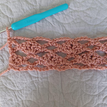 Coral Shell Stitch Crochet Lace Shrug-Cardigan