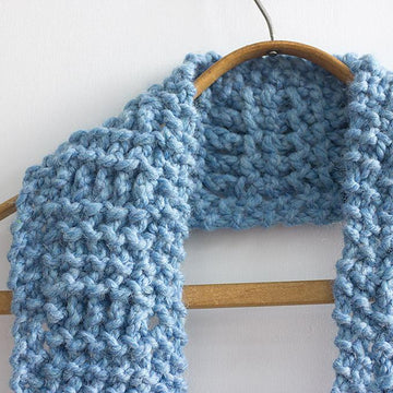 One Skein Chunky Scarf