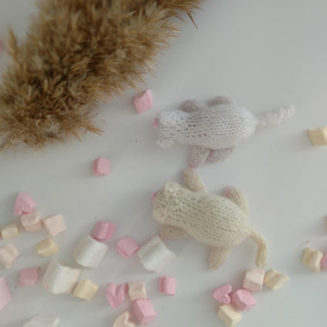 Kitty knitting pattern. Toy cat knitting pattern