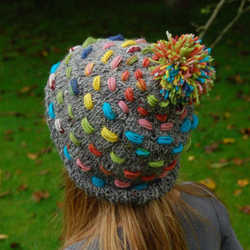 Candy Buttons Hat