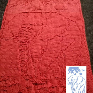 Nr. 58 Elephant guest towel
