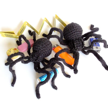 Black Widow/Black Spider Amigurumi Decoration
