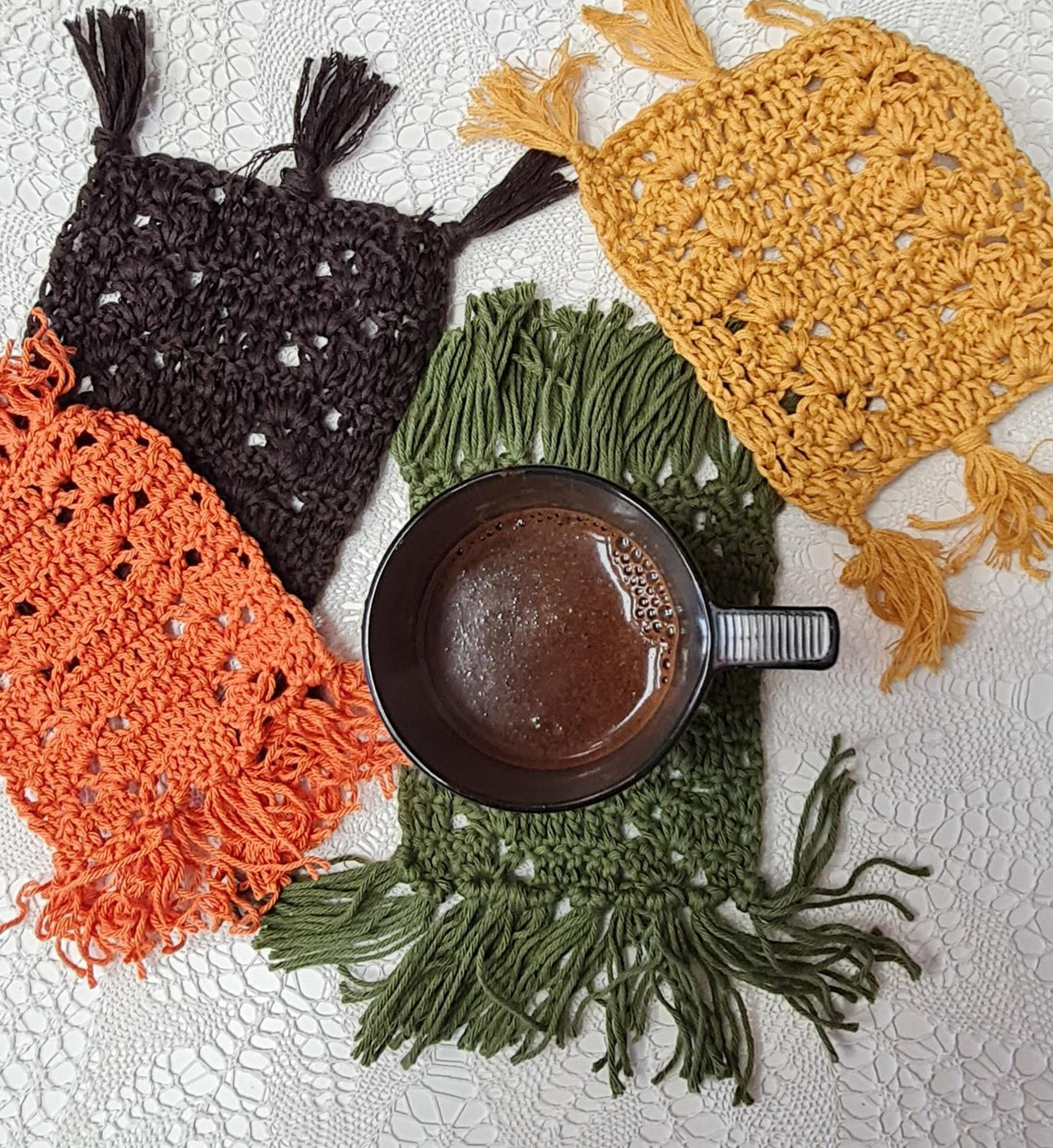 Rustic Mug Rug
