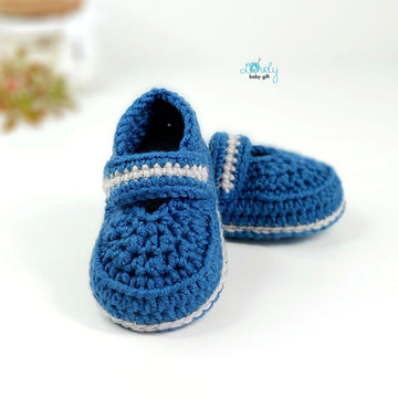 Baby Shoes, Loafers Crochet Pattern