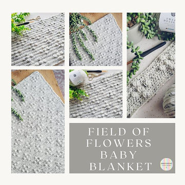 Field of Flowers Baby Blanket