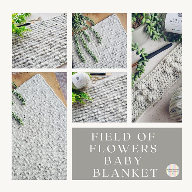 Field of Flowers Baby Blanket