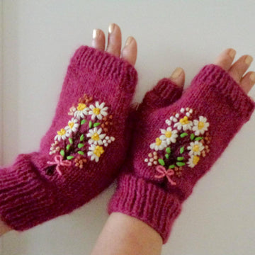 Daisy Mittens Gloves