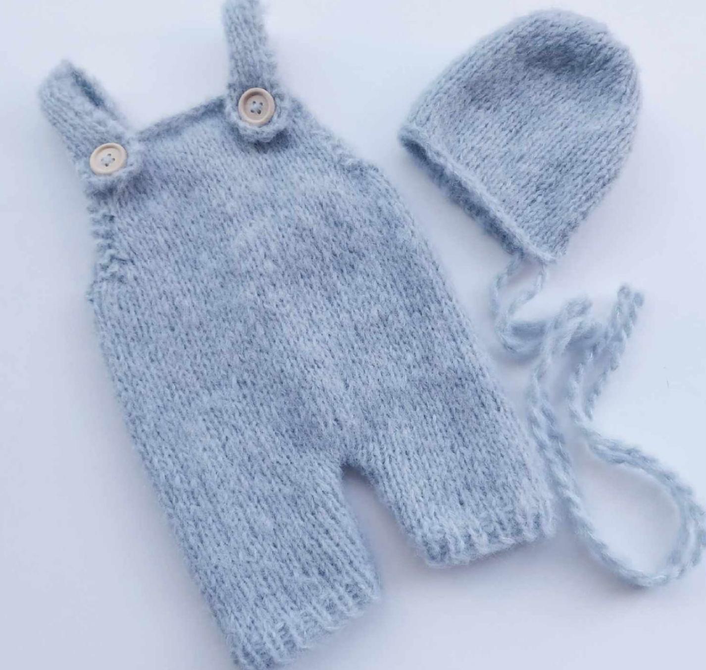 Kelly romper and bonnets