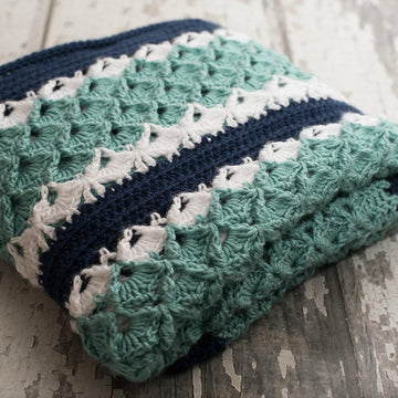 Seafoam Tranquility Throw